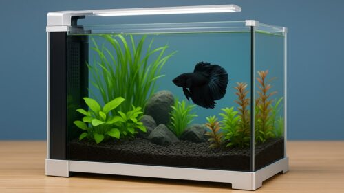 Betta Fish in Fluval Spec V tank